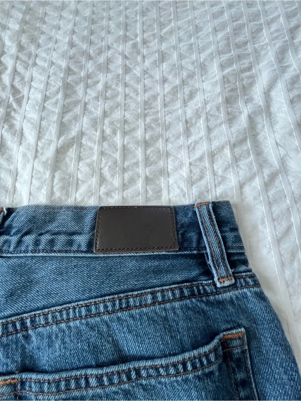 J.Crew Men's Blue Straight-Leg Jeans